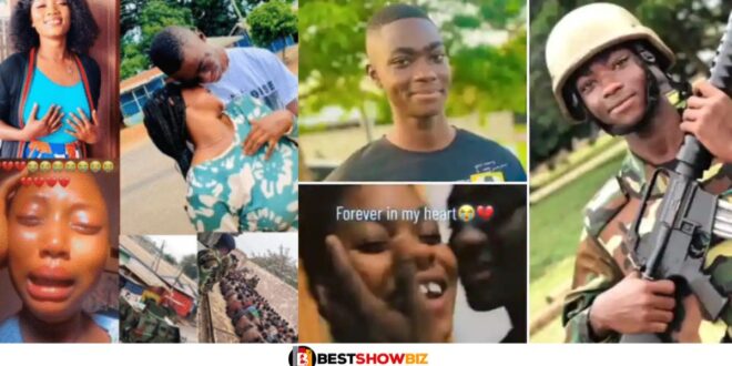 Last video of the K!lled Soldier Choping Love With His Alleged Girlfriend Surfaces Online (watch video)