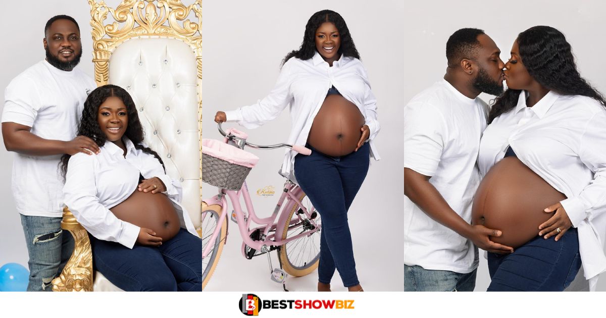 Actress Tracey Boakye announces the name of her new born son (See details and photo)