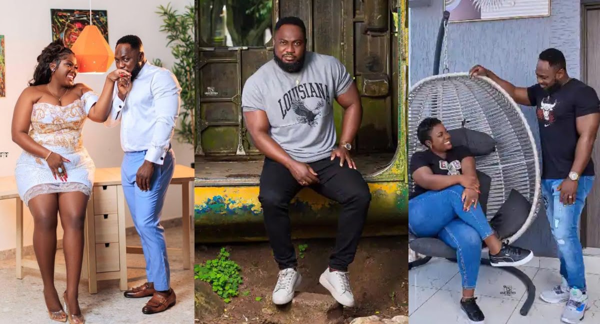 Tracey Boakye's Husband, Frank Badu Prove They Are Rich As He Wore Designer Tee Shirts And Expensive Sneakers - Photos