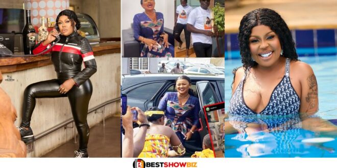 "How can old grown-ups line up to meet Mcbrown"- Afia Schwar blast Captain Smart and Onua TV workers (video)
