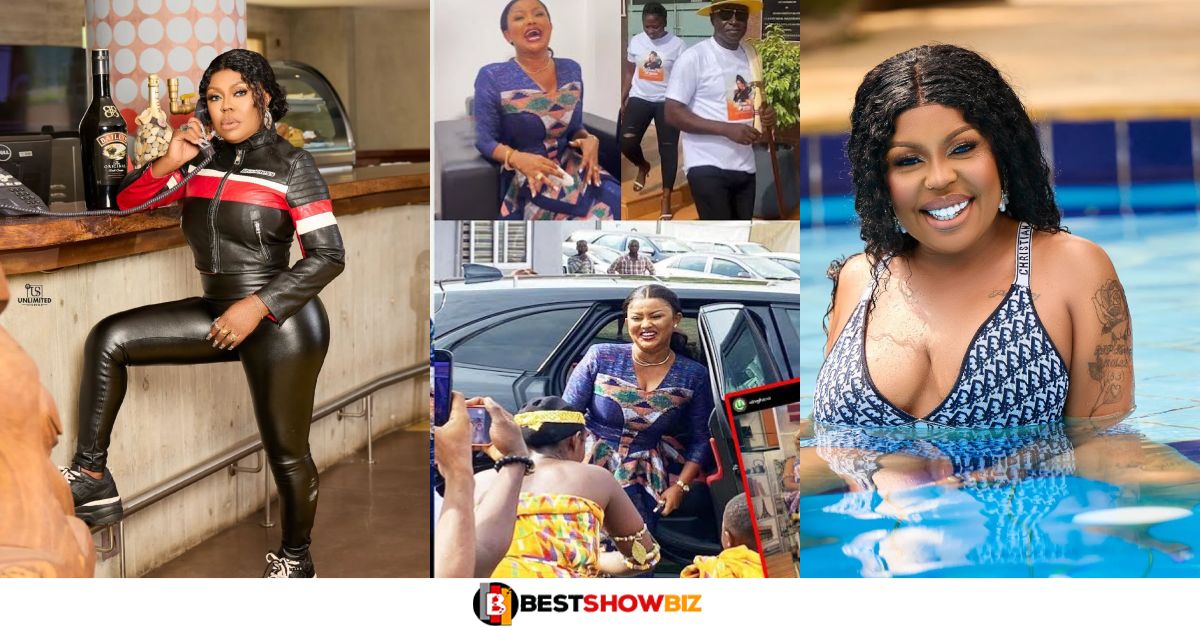 "How can old grown-ups line up to meet Mcbrown"- Afia Schwar blast Captain Smart and Onua TV workers (video)