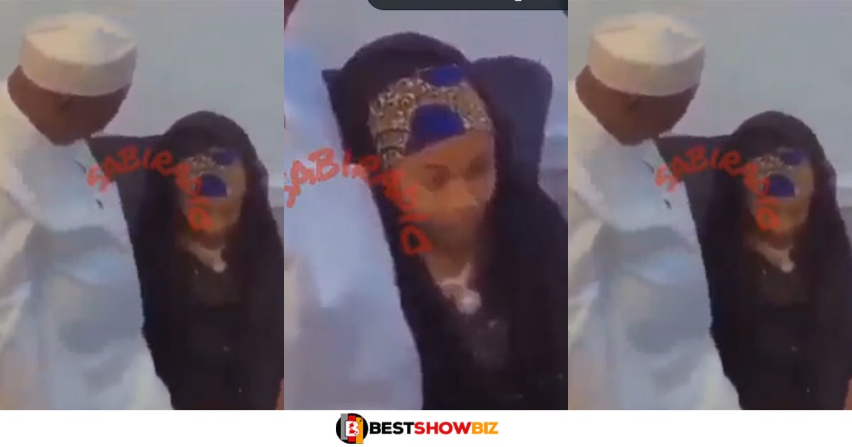 "We love each other"- Alhaji says as he marries 11 years old girl (watch video)