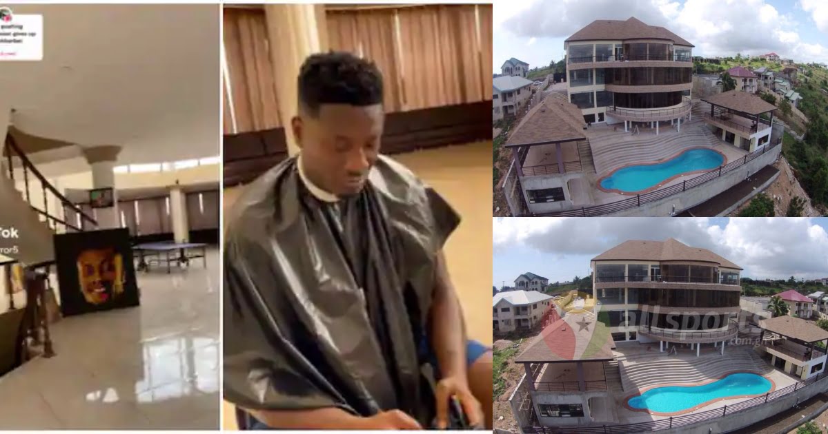 Asamoah Gyan flaunts the interior of his $3 million mansion (watch video)