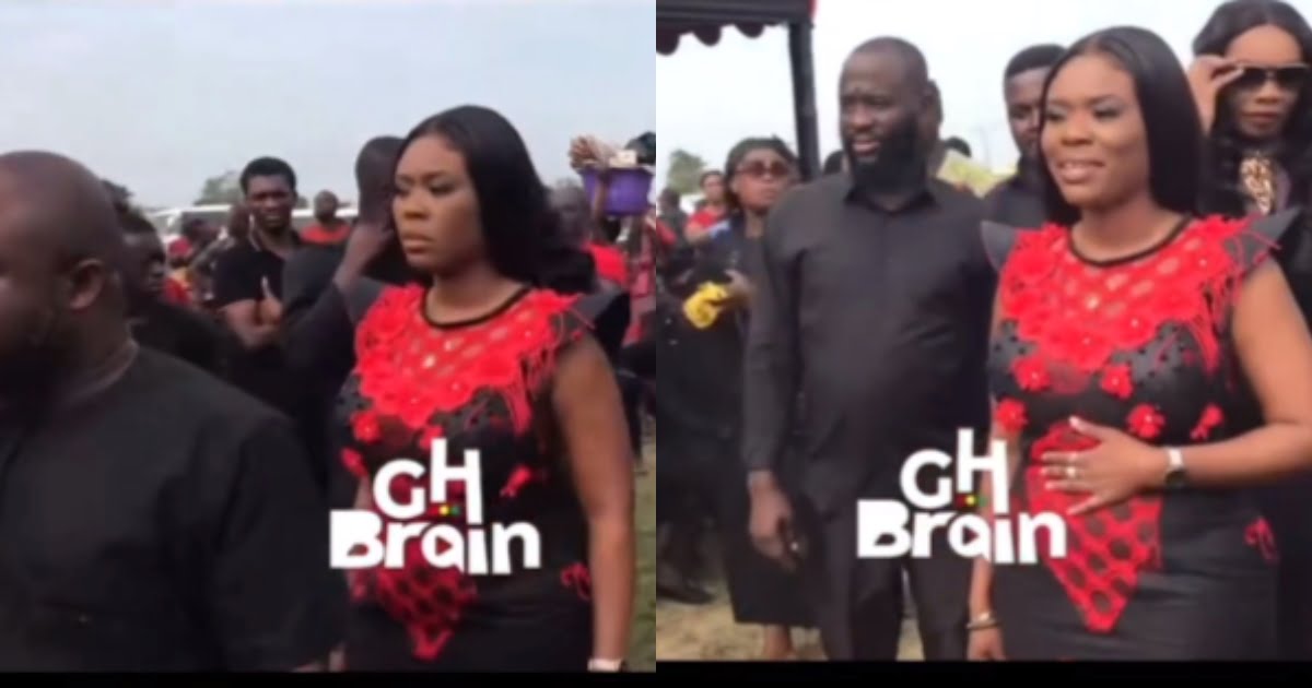 Watch Delay's arrival at wontumi's mother's funeral (video)