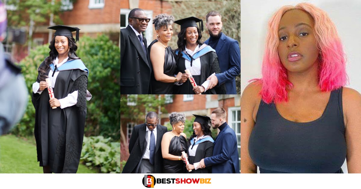 DJ cuppy gets her 3rd degree in America (see photos)