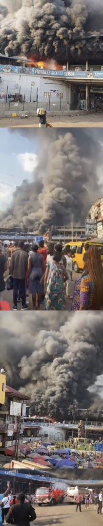 See More Photos From The Fire Outbreak In Kejetia Market