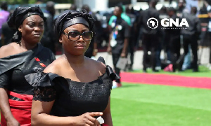 “God give me the strength to overcome this pain”- Christian Atsu’s twin sister cries at his funeral