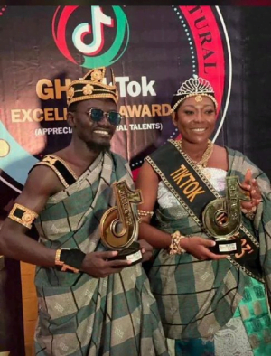 Massive Reactions: Lil Win crowned as King of TikTokers at 2023 GH TikTok Excellence Awards