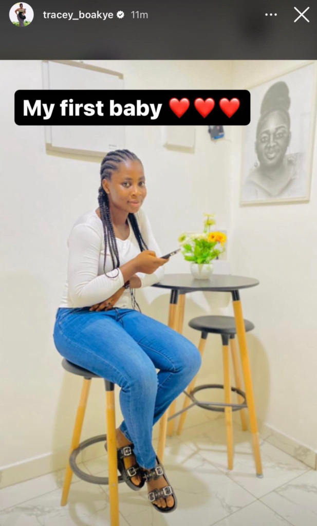 "My first child"- Tracey Boakye praise nanny after the girl was accused of sleeping with her husband