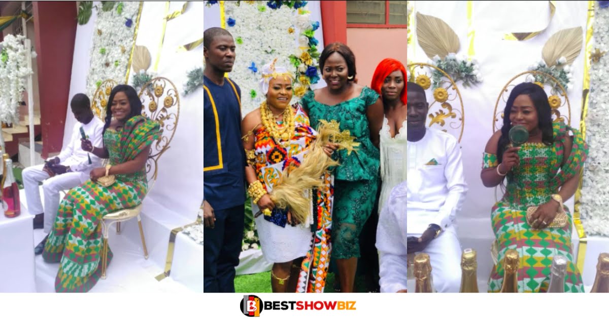 Congratulations: Kumawood Actress Jane Boateng Marries (See beautiful Photos of the wedding)