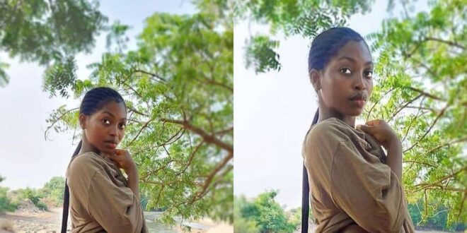 "Don't judge me"- Slay queen says as she causes stir online with her round ny@sh in trending photos.