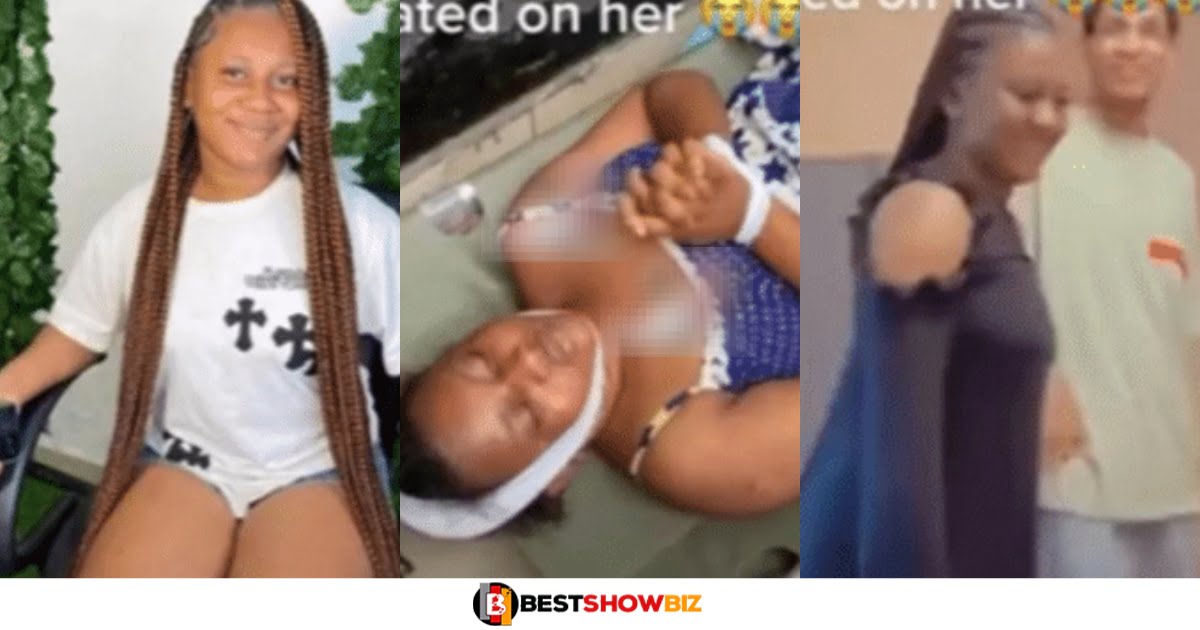 Sad News: Pregnant 21 years old girl k!lls herself after catching her boyfriend cheating (watch video)