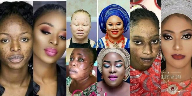 See beautiful transformation of these ladies before and after makeup - Photos