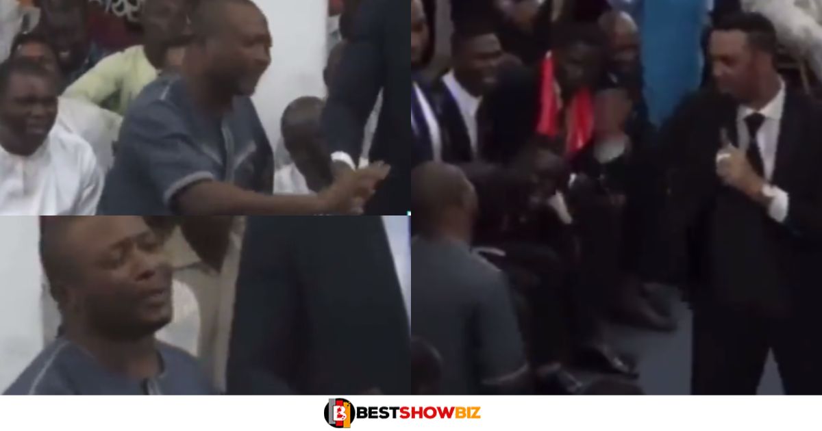 "Please don't say it in public"- man begs his pastor not to expose him after he took a prost!tute home (watch video)