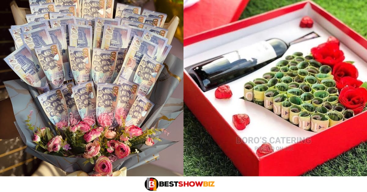 "Stop using cedi notes as flower bouquet"- Bank of Ghana warns.