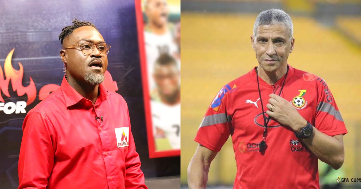 "Chris Hughton is very stừp!d and has no tactics and ideas to help Ghana"- Countryman Songo