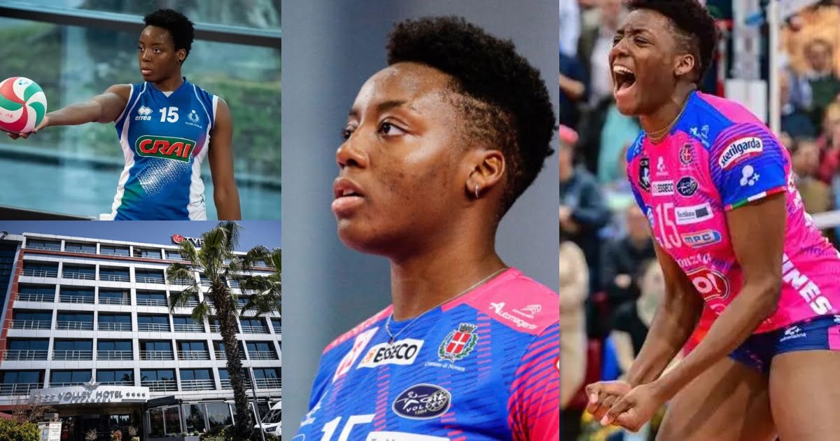 18-year-old Italian-Nigerian volleyball star dies after jumping from 6th-floor hotel window in Turkey
