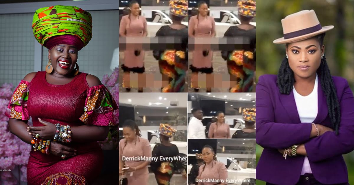 They Are Fighting Over a Gym Instructor – Reactions As Akumaa Mama Zimbi Snubs Joyce Blessing In New Video