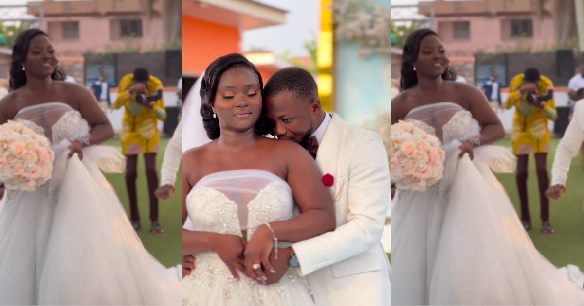 Beautiful Bride Goes Viral After Wearing This On Her Wedding Day - Video