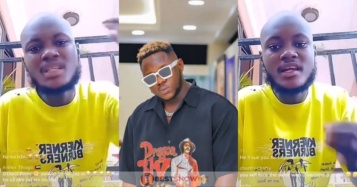 "We are using the fame to chop girls, you can't do anything about it"- King Promise Lookalike tells medikal.