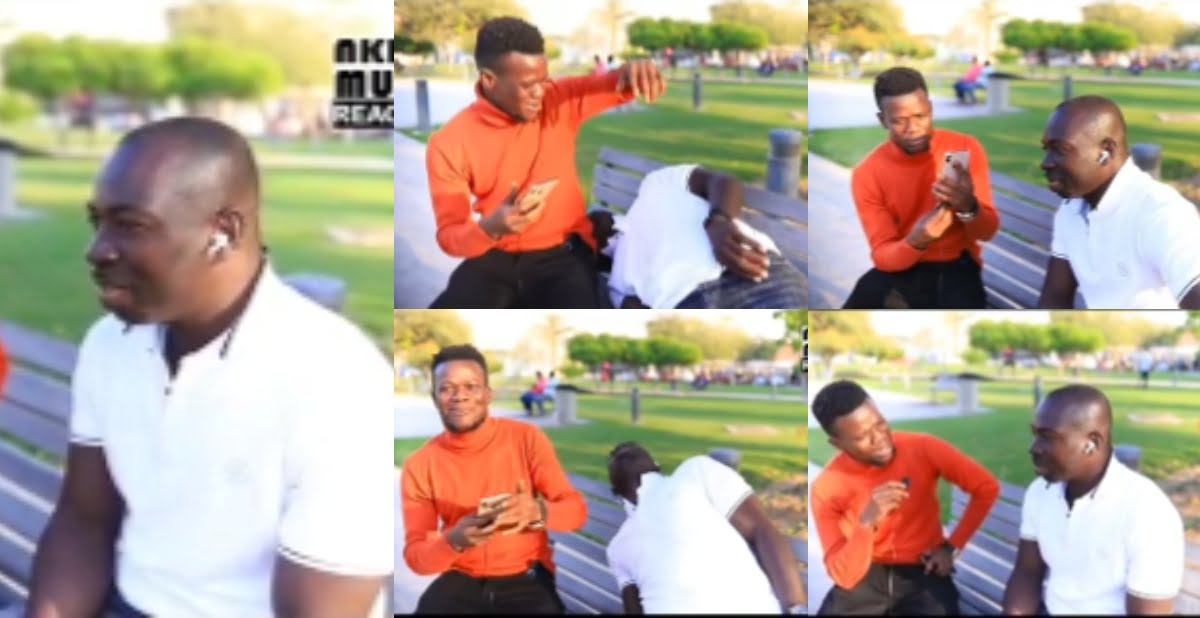 Man faints after his girlfriend mentioned another man’s name in a loyalty test (Watch Video)