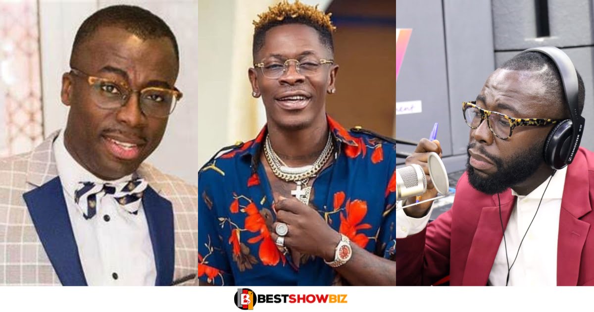 Shatta Wale Disrespects Andy Dosty's Mother on Air: DJ Vows Never to Play His Music Again (watch video)