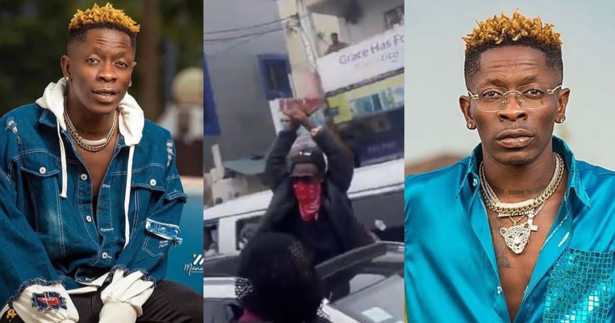 Shatta Wale’s Look-Alike Almost Bɛαtɛn At Accra-Circle After Causing Traffic (Watch VIDEO)