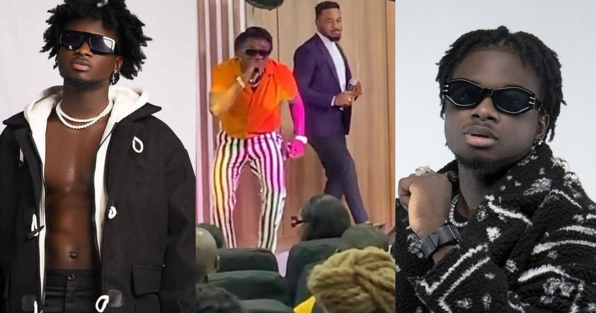 Video of Kuami Eugene’s lookalike performing his songs on stage at an event surfaces - Watch