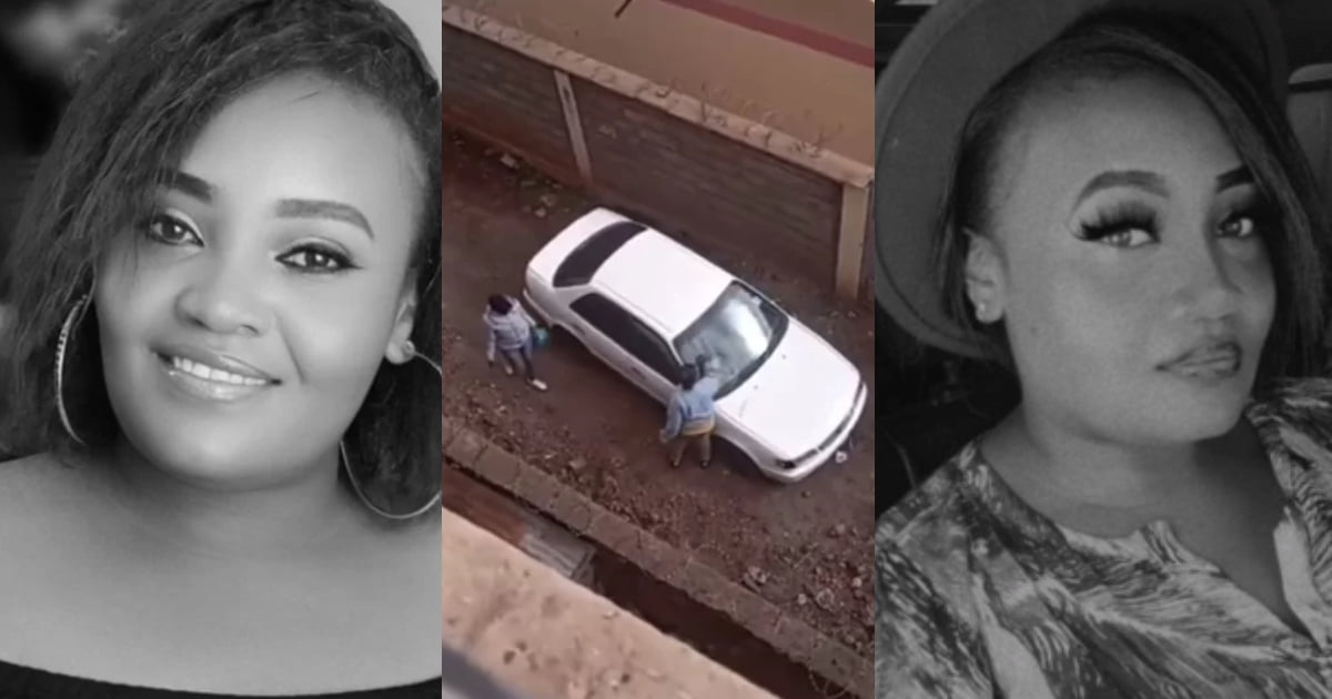 Watch Video as Angry Lady destroys her boyfriend’s side chick’s car