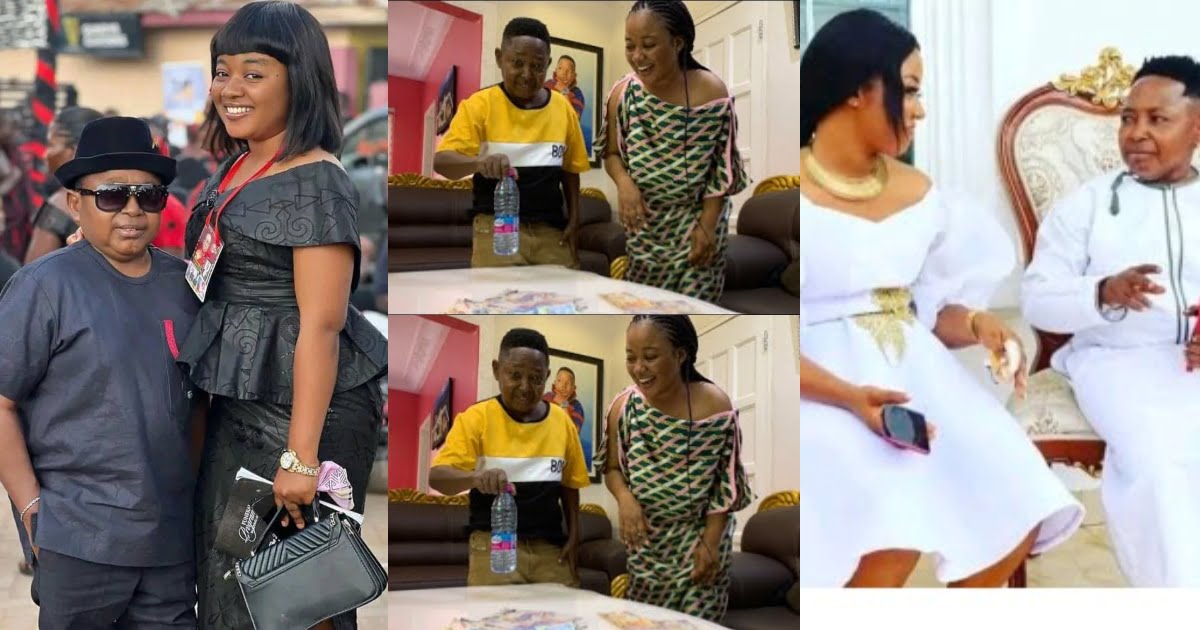 Adorable video of Wayoosi and his beautiful wife doing the 'Flip The Bottle Challenge' warms hearts