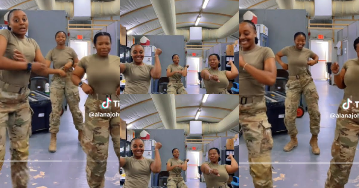 Watch Three Stunning Female Troops in the US Army Show off Their Impressive Dance Moves While on Duty (video)