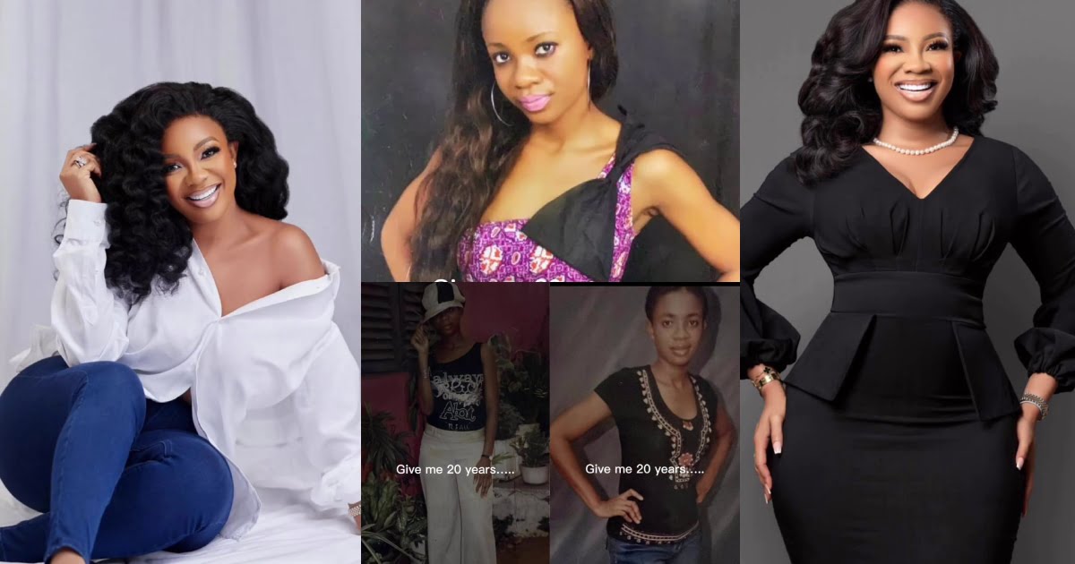 Serwaa Amihere Shares Video Showing Her Beautiful Transformation After 20 Years