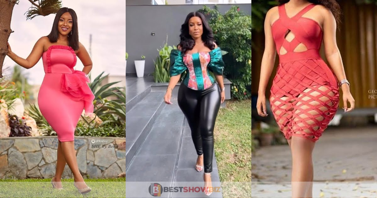 "Is Her Ny@sh Natural?"- Actress Joselyn Dumas' Stunning Outfit Creates Buzz Online