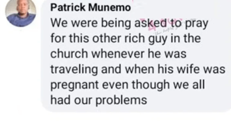 I stopped going to church because my pastor always asked us to pray for a rich man in the church - Man reveals