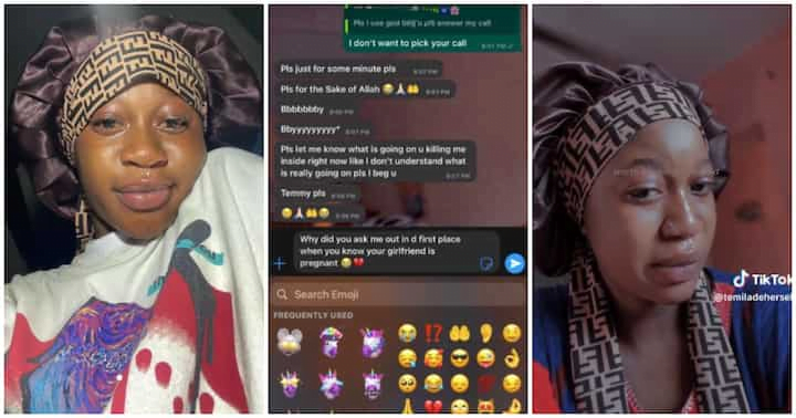 Beautiful lady cries out as her boyfriend ends their relationship with this message - Video