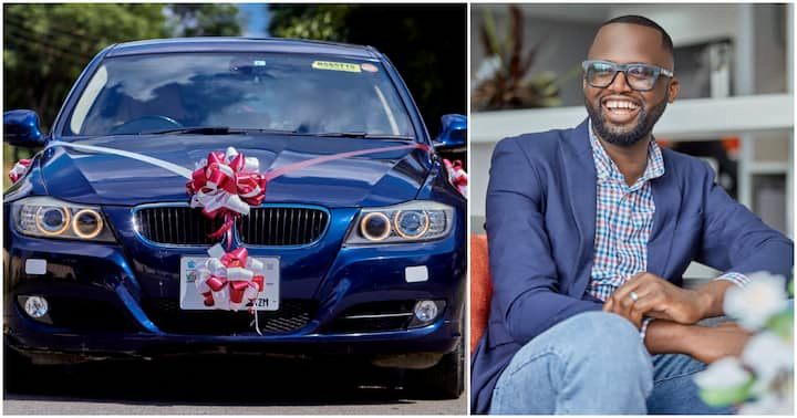 Man Gifts His Wife A Brand New Car for Standing by Him And Caring for His Parents (Photos)