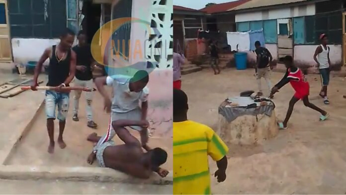 ‘Wee’ smokers beat police officers after bribing them GH¢1000 in exchange for their friend who has been arrested