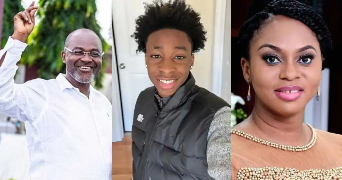 Adwoa Safo Shows Off Her All-Grown-up Son With Kennedy Agyapong On His Birthday