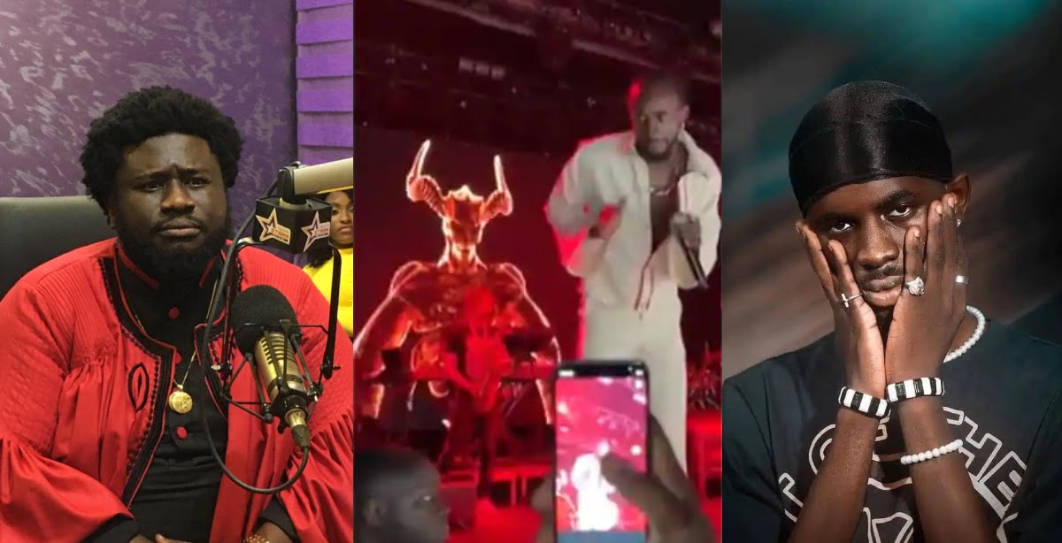 Ajagurajah Explains Black Sherif's Satanic Symbols At US Concert - Watch Video