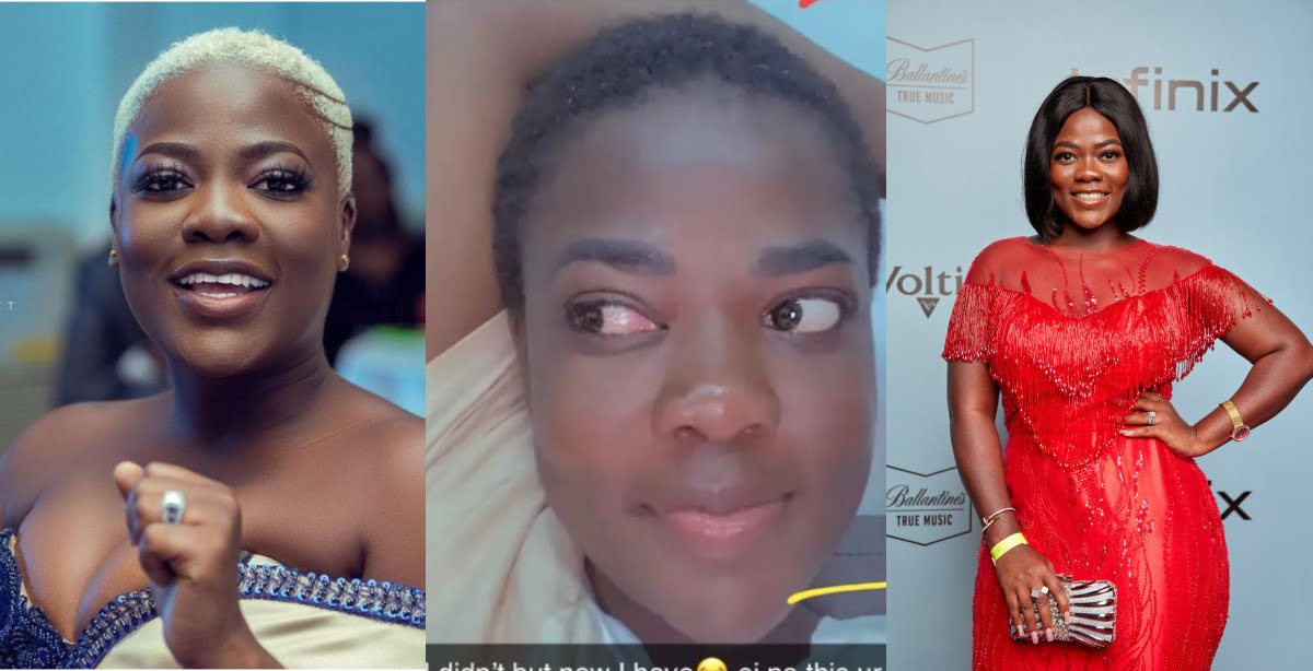Netizens Expose Asantewaa for not Bathing and Sleeping with Makeup - Photos