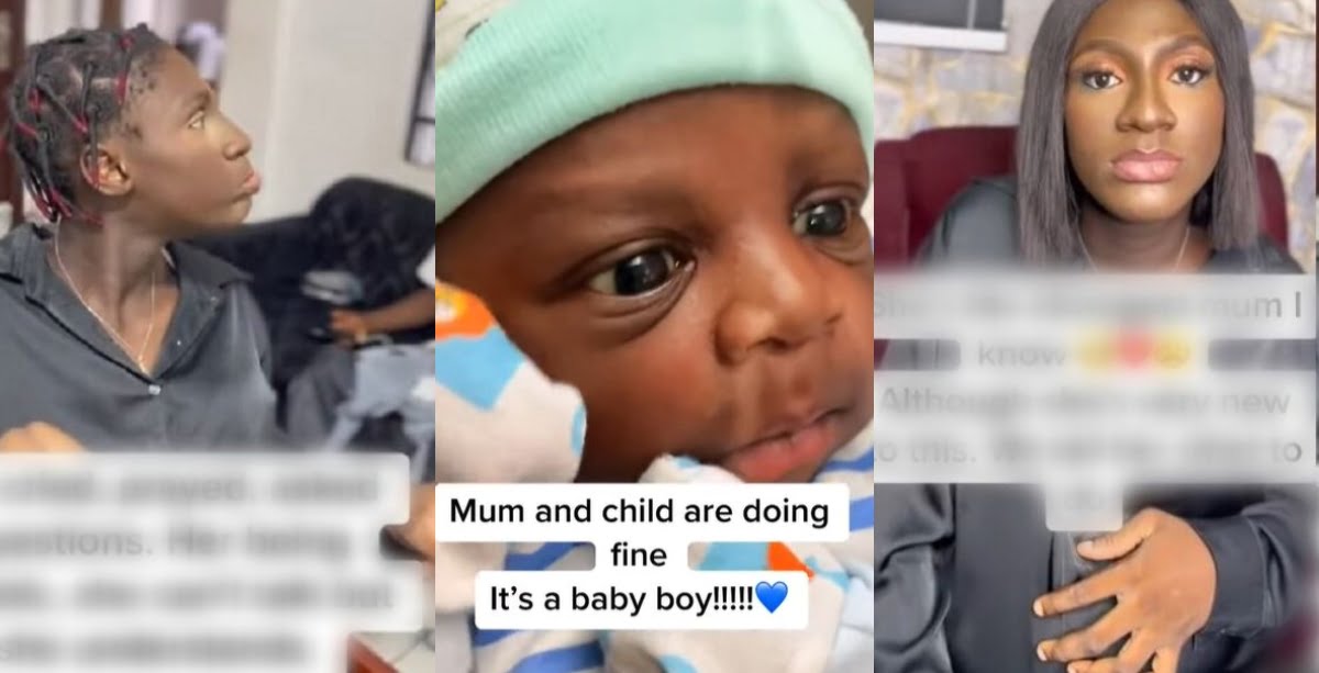 Beautiful Autistic Lady Welcomes Baby Boy Despite Denial from Alleged Father - Video