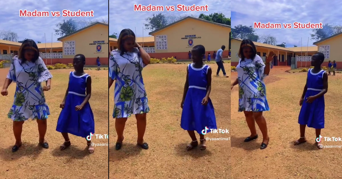 Beautiful Teacher Challenges Her Student in a Dance battle - Video