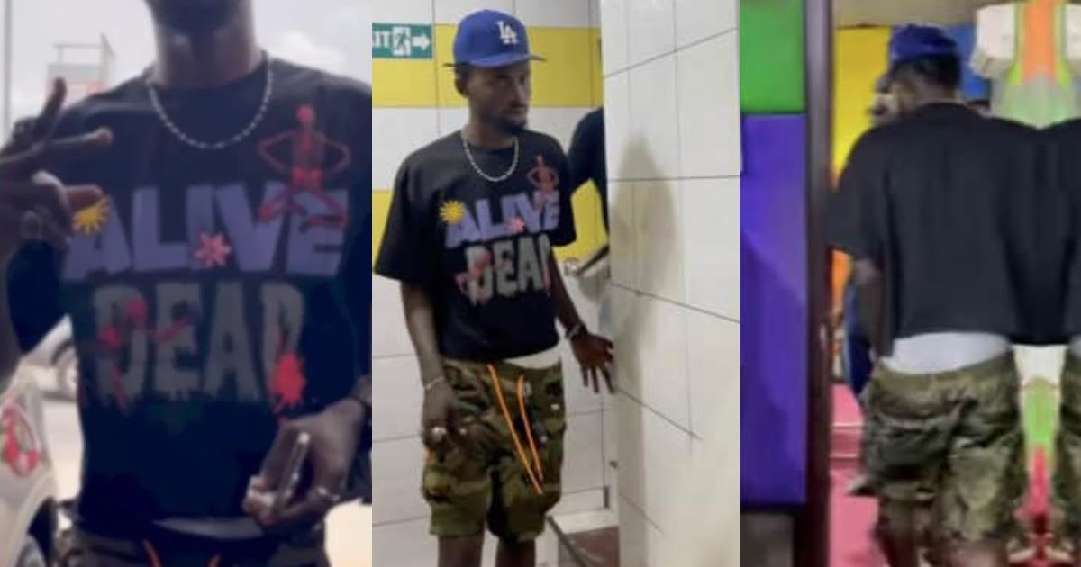 New Video Of Black Sherif Rocking A Crop Top to an Interview Goes Viral