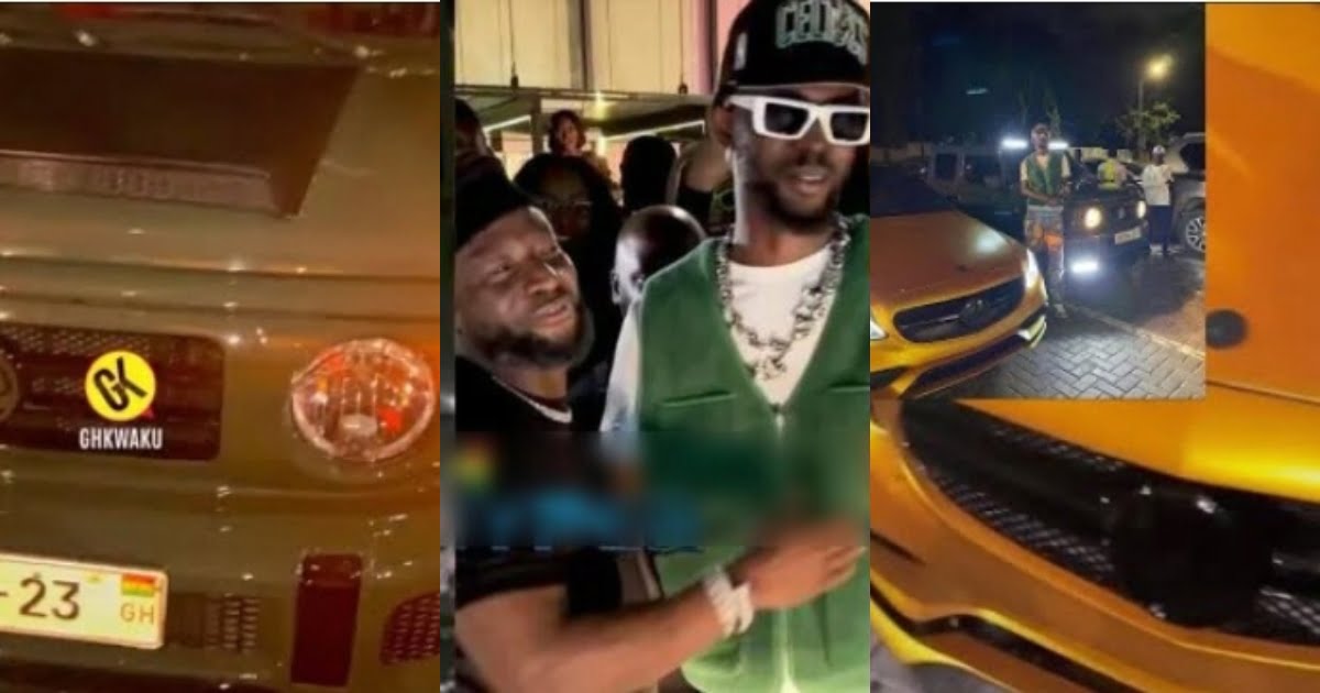 Black Sherif Receives 2 Luxury Cars as a Gift From A Rich Ghanaian Man After VGMA - Video