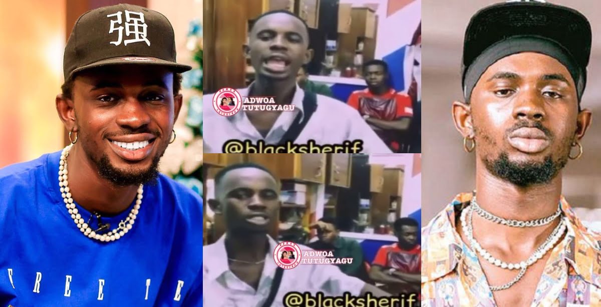Born Talented; Reactions As Throwback Video Of Black Sherif Singing