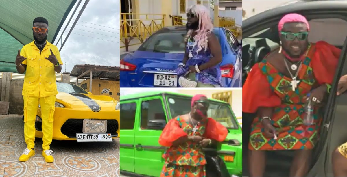 DJ Azonto Reveals Why He Has Named His Children After Cars, Benz And Corolla -(Video)Watch
