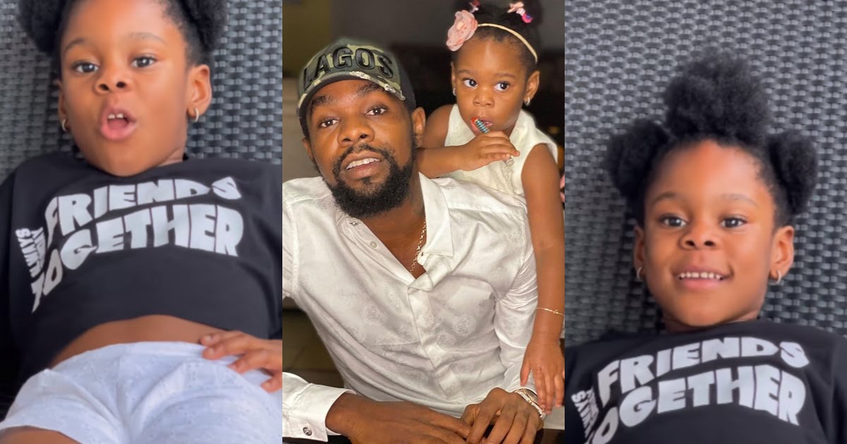 'Daddy You Are The Best' - Patoranking's Daughter Tells Him In A Heartwarming Video - Watch