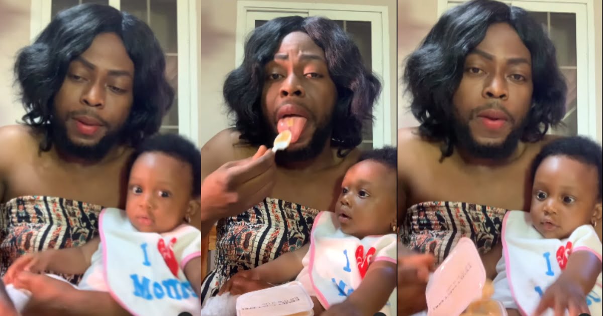 Kalybos Dresses Like Woman And Feeds A Baby To Celebrate Mother's Day In New Video