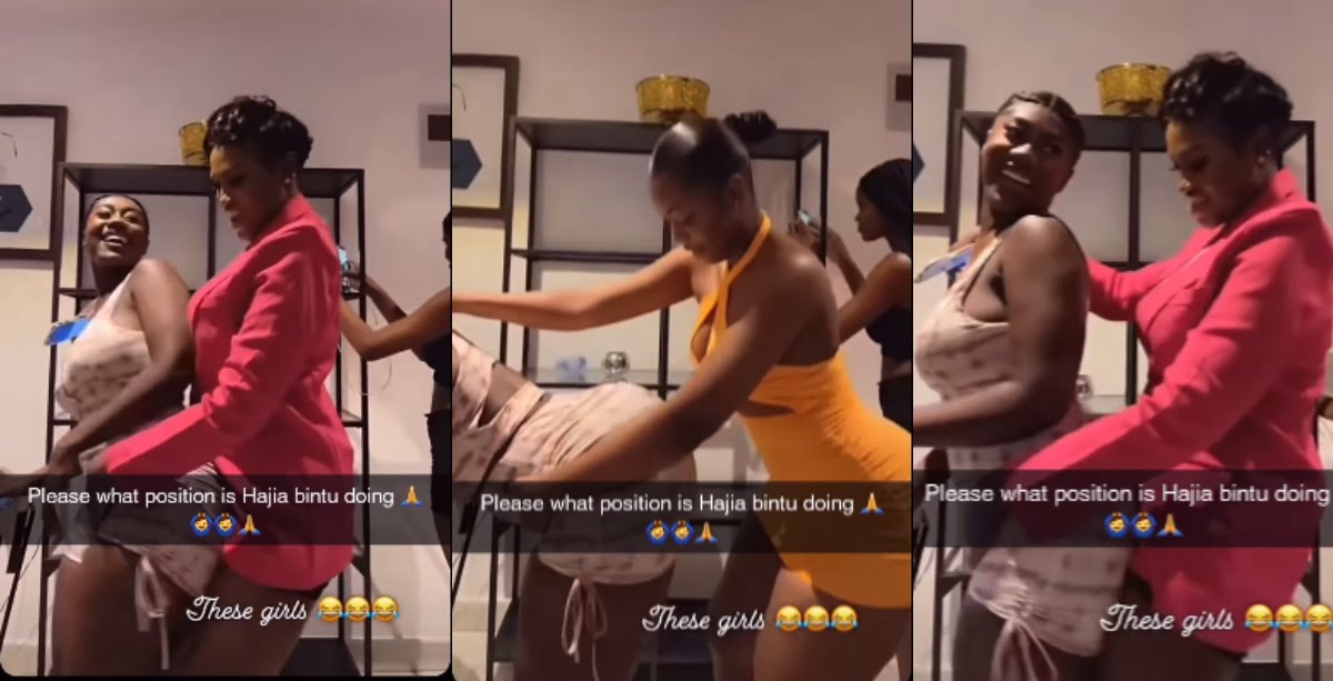 Hajia Bintu shows how doggy is done properly with her big Nyᾶsh - Video