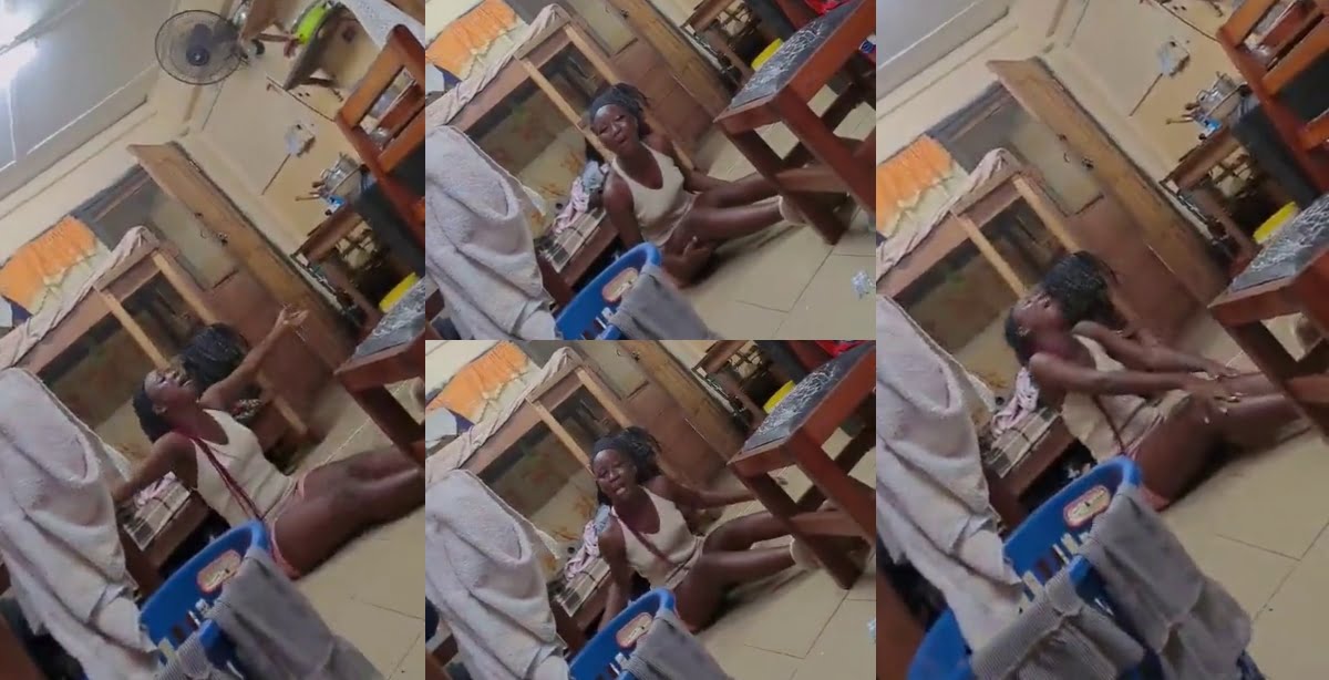 “I Have Fail oo” – UCC slay queen cries after checking her results (Watch Video)